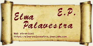 Elma Palavestra vizit kartica